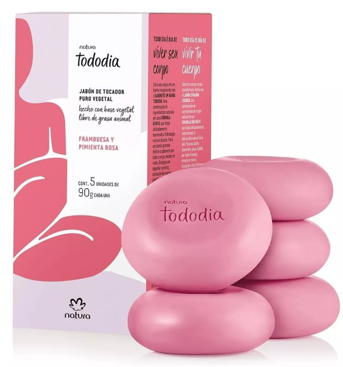 Jabones en barra Frambuesa TodoDia